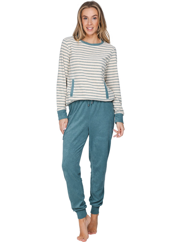 Pastunette Pyjama 121262-136-1 Petrol