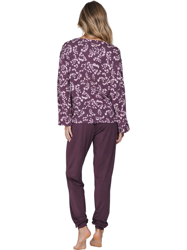 Pastunette Pyjama 121262-200-2 Wine
