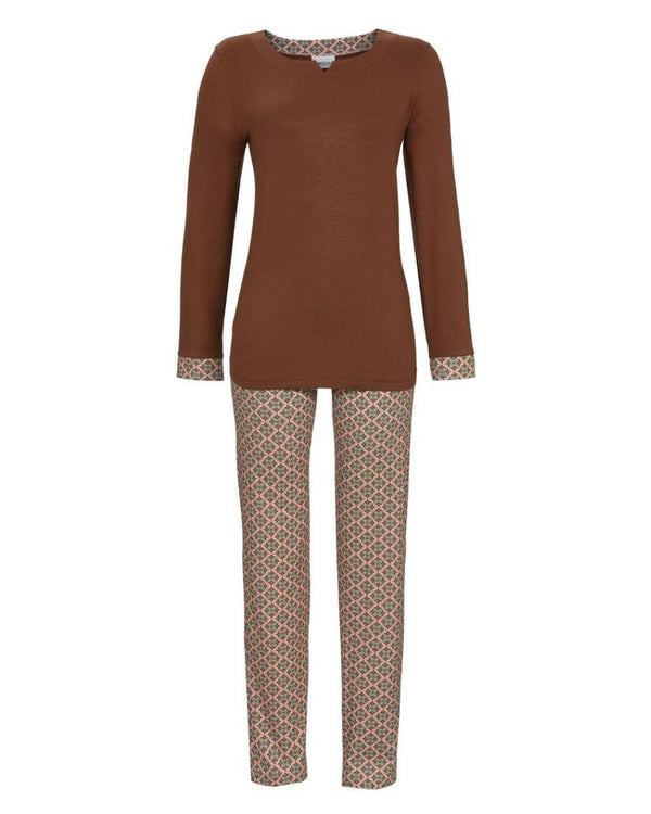 Pyjama Ringella 55 11 209 Kastanie