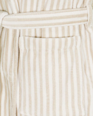Badjas Linolux Fiore Stripe Beige