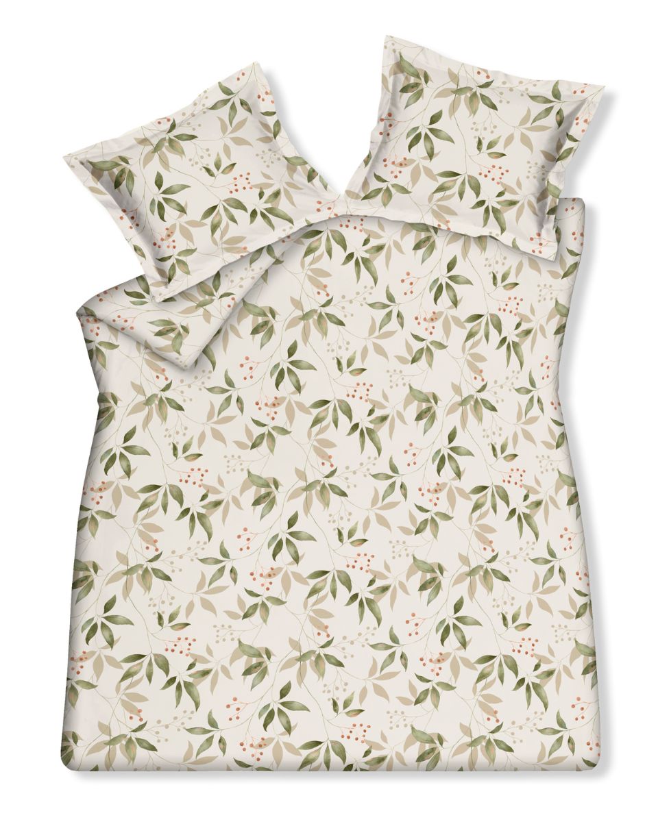 Dekbedovertrek Vandyck Mosswood Cream Tan