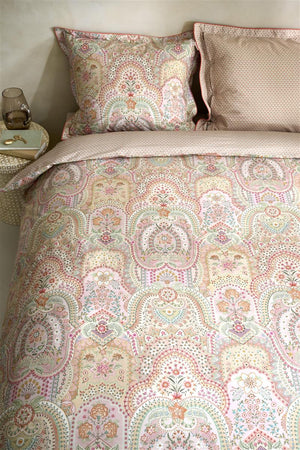 Pip Studio Dekbedovertrek Jabali Flower Coral - percal