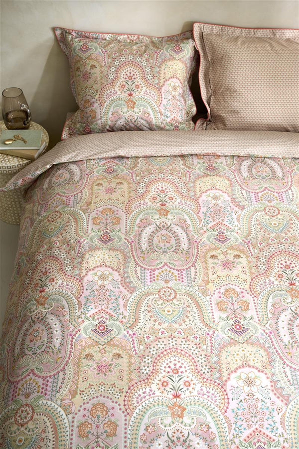 Pip Studio Dekbedovertrek Jabali Flower Coral - percal