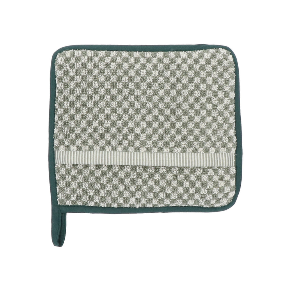 Pannenlap Bunzlau Castle Small Check Dark Green