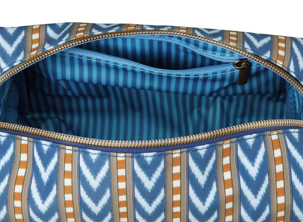 Toilettas Pip Studio Coco Samba Stripe Blue vak indeling