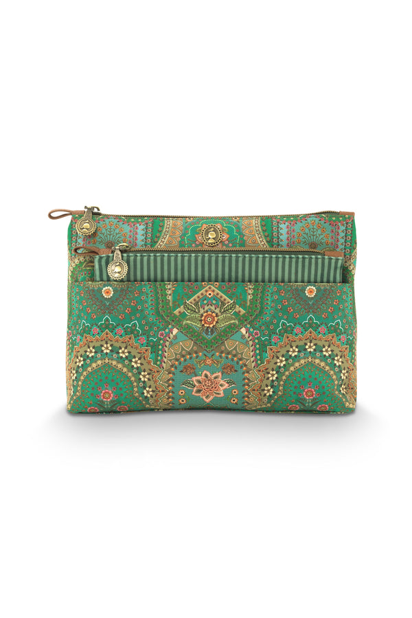 Toilettas Combi Pip Studio Caryn Jabali Green