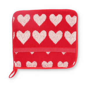 Pannenlap Bunzlau Castle Hearts Red