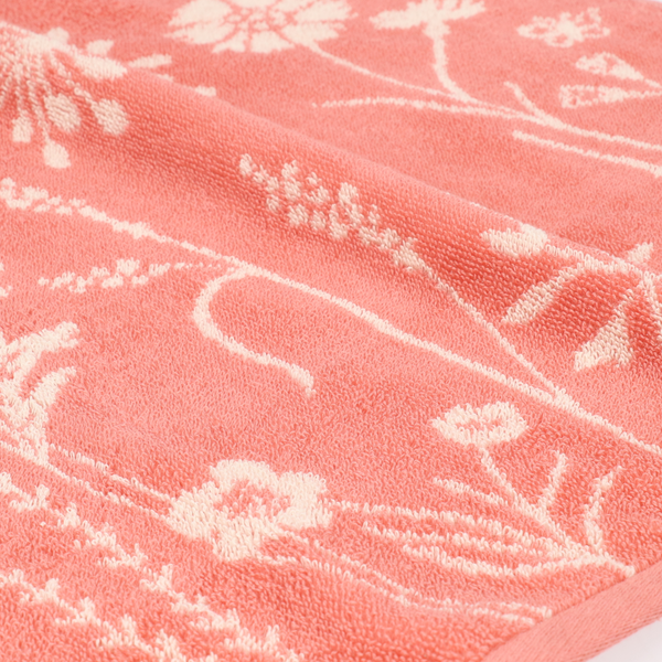 Keukendoek Bunzlau Castle Wild Flowers Pink detail