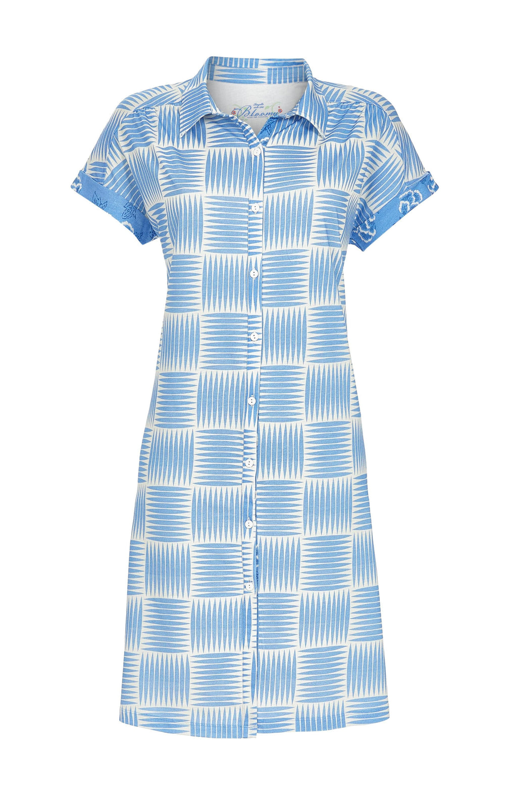 Nachthemd Ringella Bloomy 62 51 005 Pool Blue