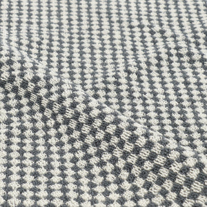 Bunzlau Castle Keukendoek Small Check Anthracite GOTS