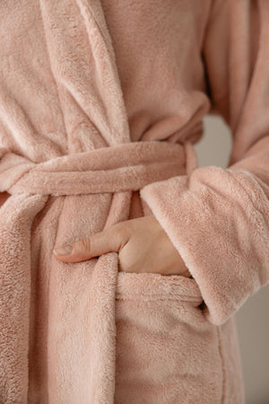 Linolux Badjas Alva Rose - Fleece