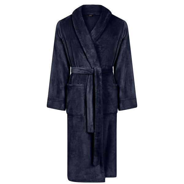 Linolux Badjas Alva Navy - Fleece