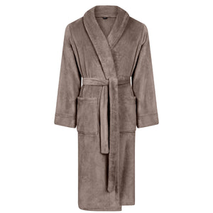 Linolux Badjas Alva Taupe - Fleece