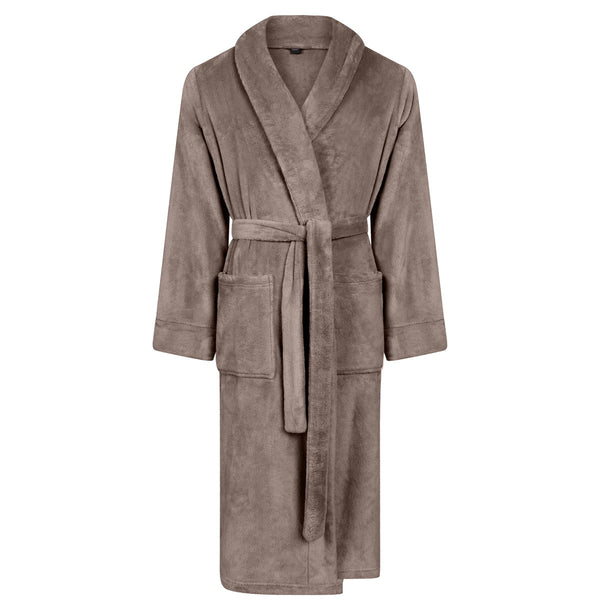 Linolux Badjas Alva Taupe - Fleece