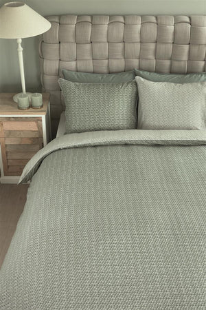 Dekbedovertrek Riviera Maison Bambu Grey Green