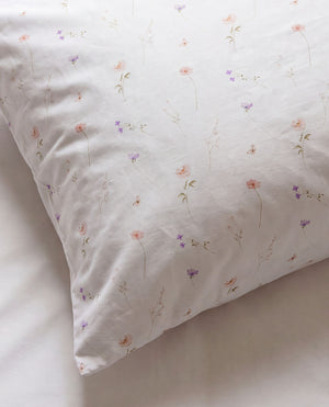 Linolux Dekbedovertrek Ditsy Flowers Multi - katoen satijn 300TC