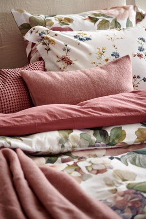 Vandyck Sprei Home Bellavita Sepia Pink 40x55
