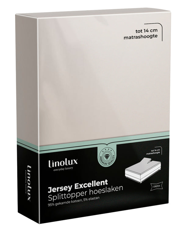 Splittopper Hoeslaken Linolux Excellent Sand