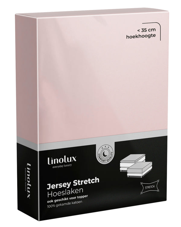 Hoeslaken Jersey Linolux Blossom