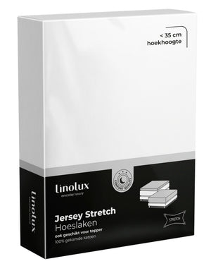 Hoeslaken Linolux Jersey White