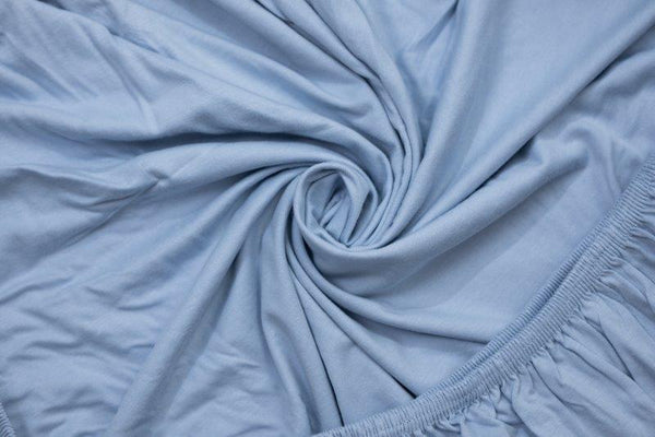 Hoeslaken Linolux Jersey Dusty Blue