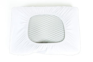 Kussensloop Linolux Ergonomic Jersey Elastan White