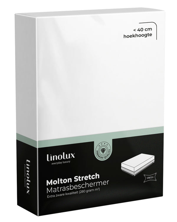 Molton Hoeslaken Linolux Stretch De Luxe