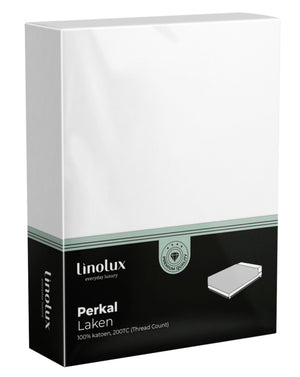 Laken Linolux Perkal White