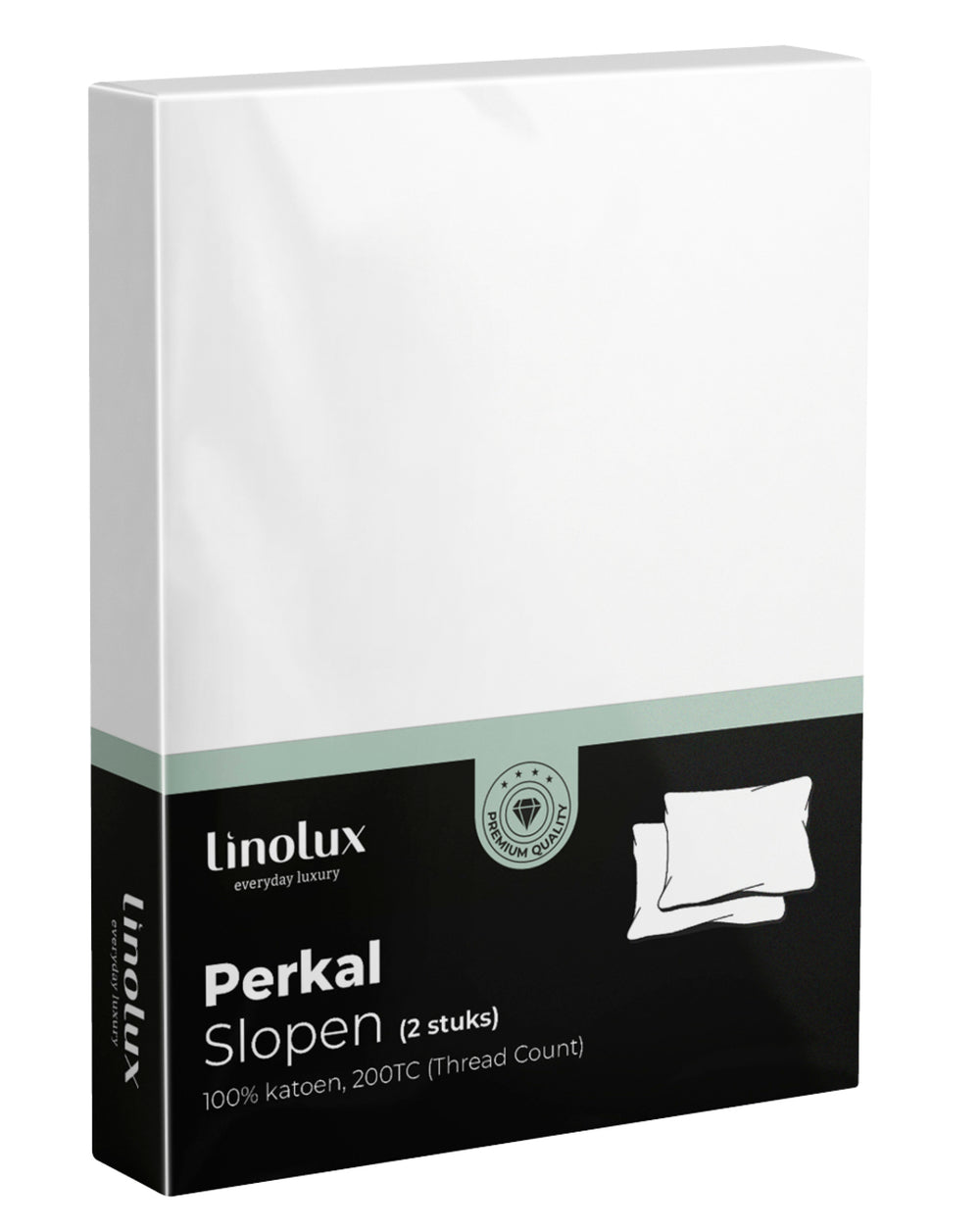 Kussensloop Linolux Perkal White