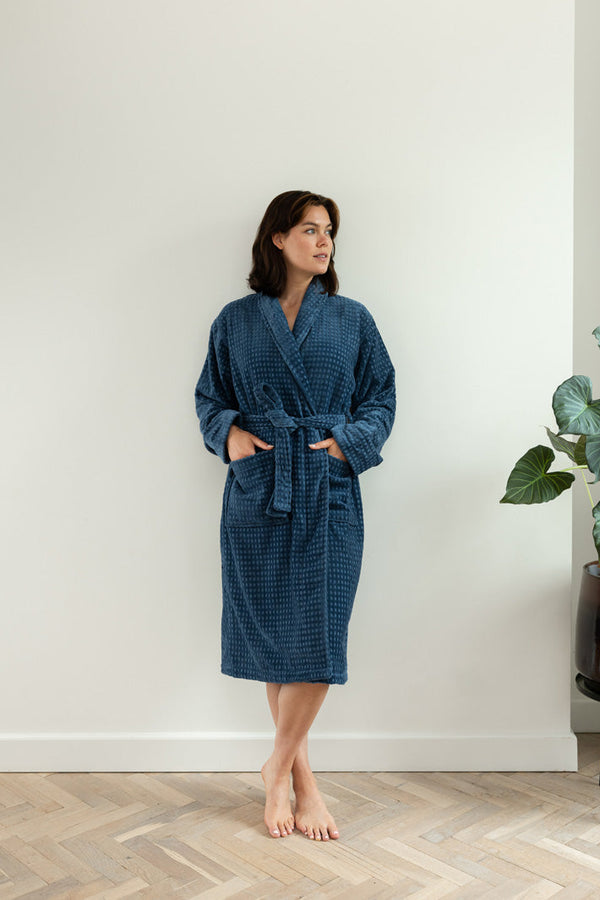 Badjas Linolux Platinium Denim