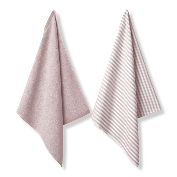 Vandyck Pure Kitchen Keukenset | Keuken- & Theedoek Seoia pink