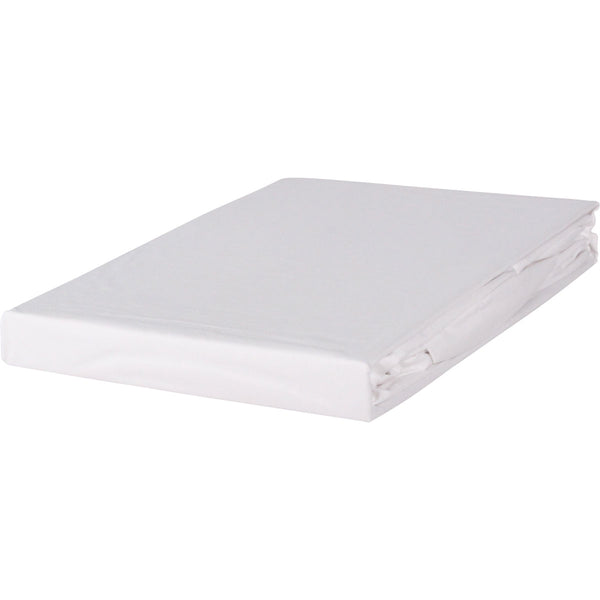 Linolux Hoeslaken satijn 400 count White