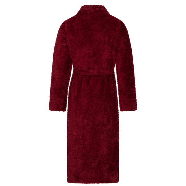 Linolux Badjas Noah Burgundy - Fleece