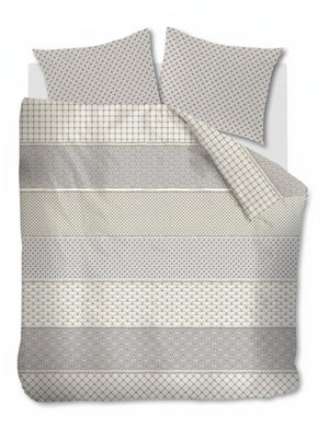 Riviera Maison Dekbedovertrek Robes Taupe