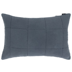 Linolux Kussenhoes Blocks Stonewashed Cloudy 40x60