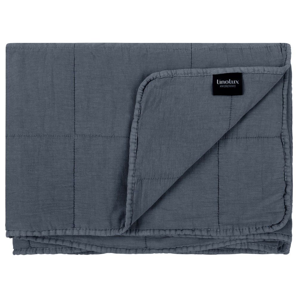 Linolux Sprei Blocks Stonewashed Cloudy