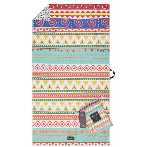 Strandlaken Linolux Roosa Multi