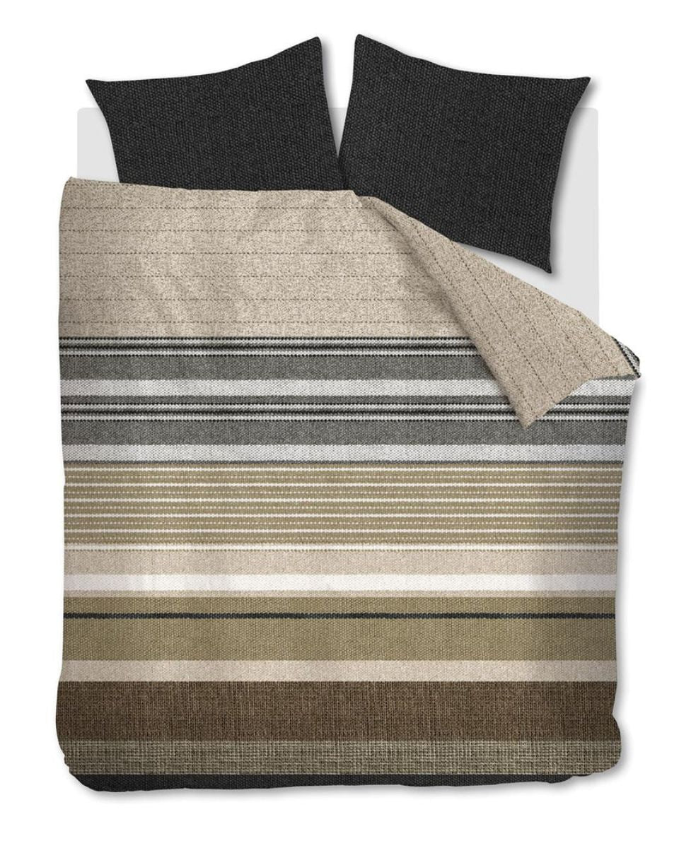 Dekbedovertrek Beddinghouse Arvin Grey Flanel