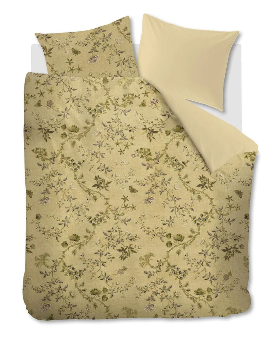 Dekbedovertrek Beddinghouse Charlotte Olive Green