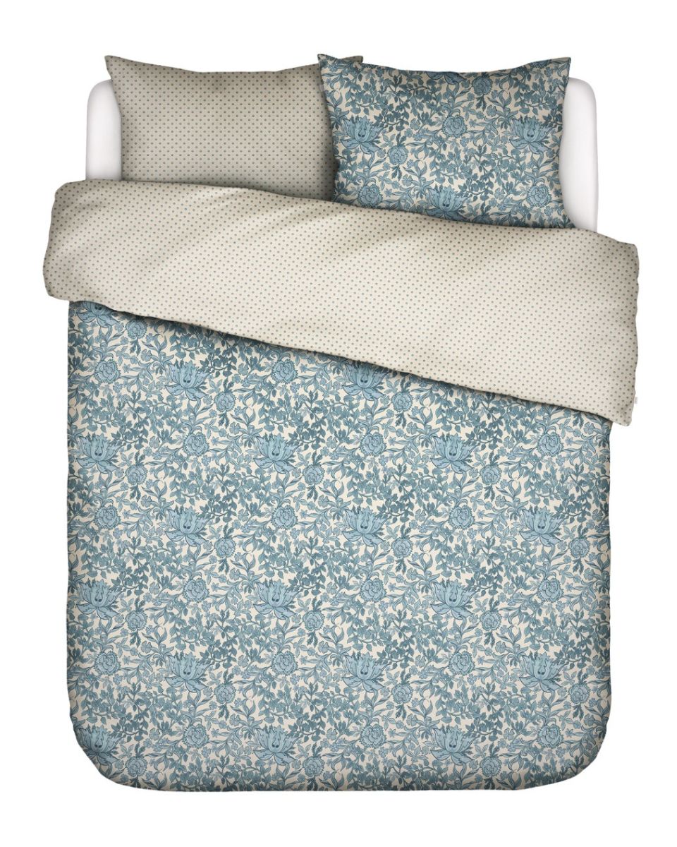 Dekbedovertrek Essenza Ophelia Smoke Blue