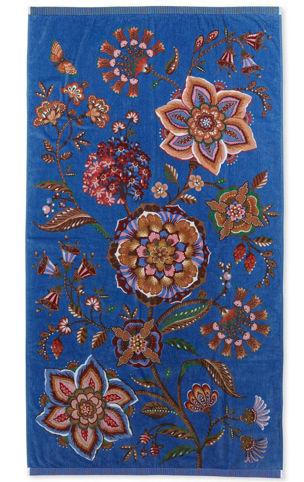 Strandlaken Pip Studio Viva La Vida Blue- luxe katoen velours