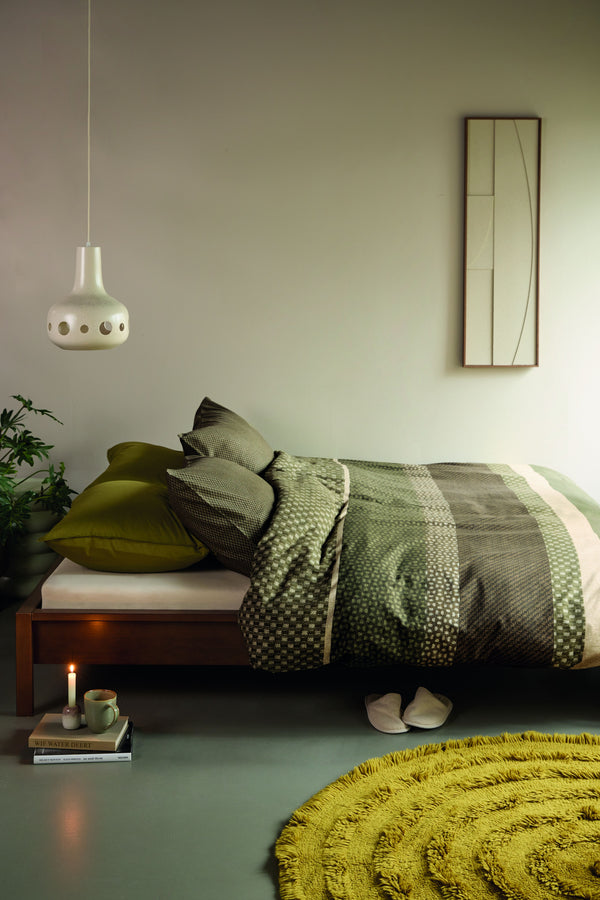 Dekbedovertrek Beddinghouse Fera Green Flanel