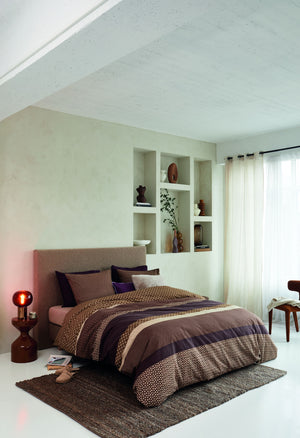 Dekbedovertrek Beddinghouse Fera Brown Flanel