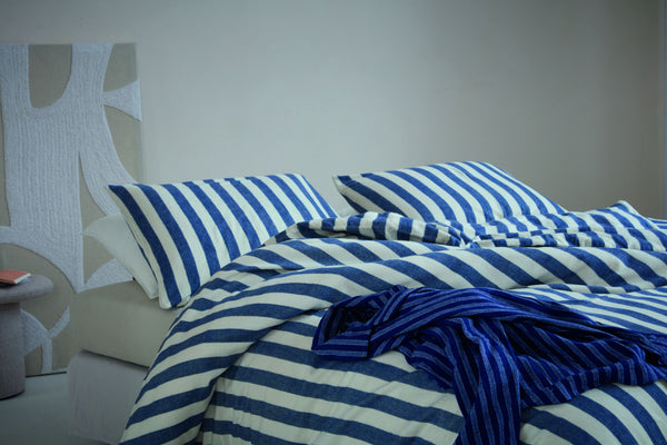 Beddinghouse Dekbedovertrek Jamie Blue - flanel