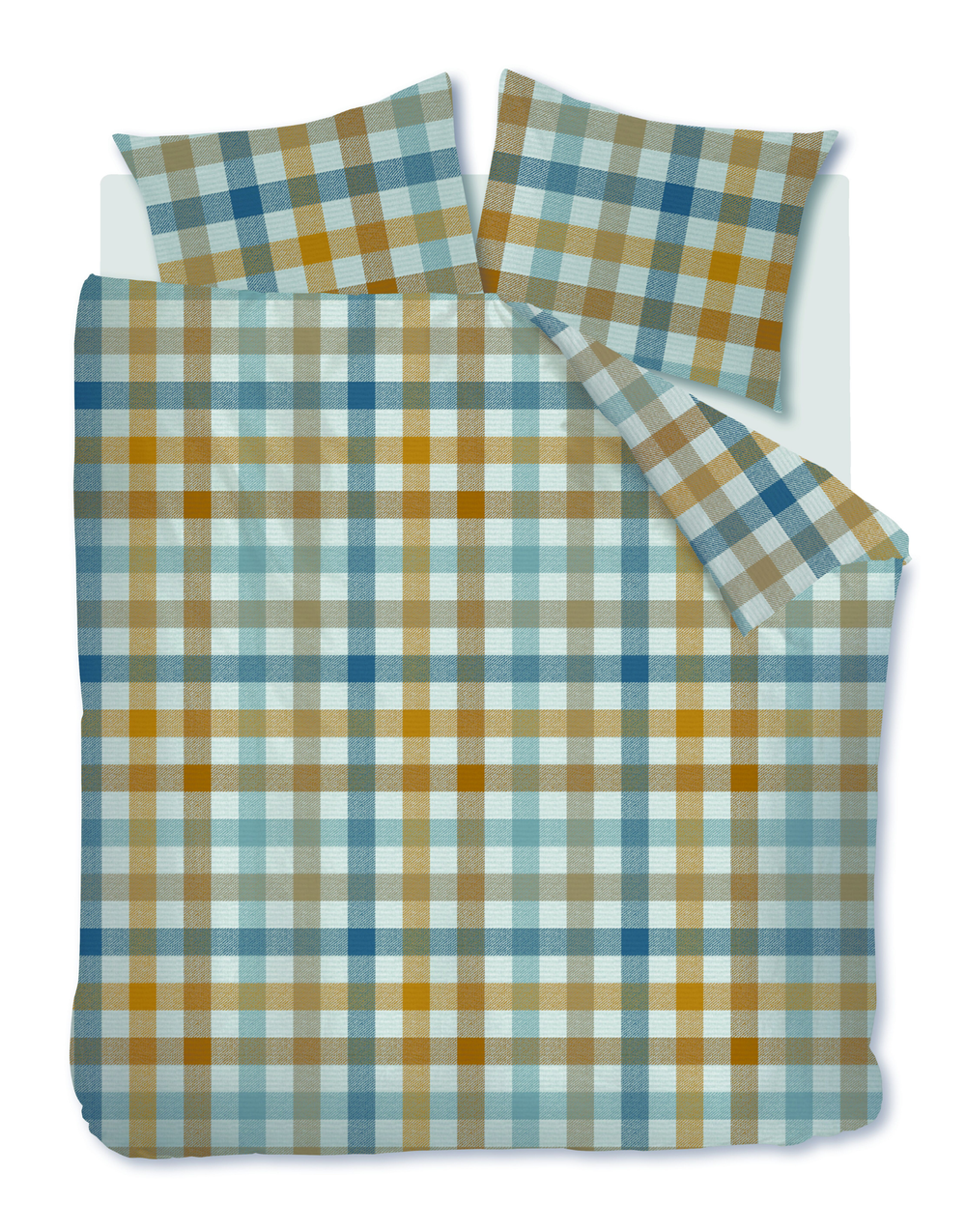 Dekbedovertrek Beddinghouse Sem Blue Flanel