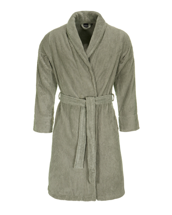 Badjas Linolux Home Stripes Grey Green