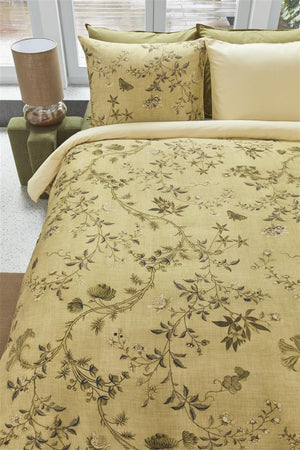 Dekbedovertrek Beddinghouse Charlotte Olive Green voorstaand
