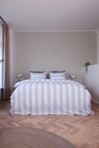 Dekbedovertrek Livello Beach Stripe Grey mood