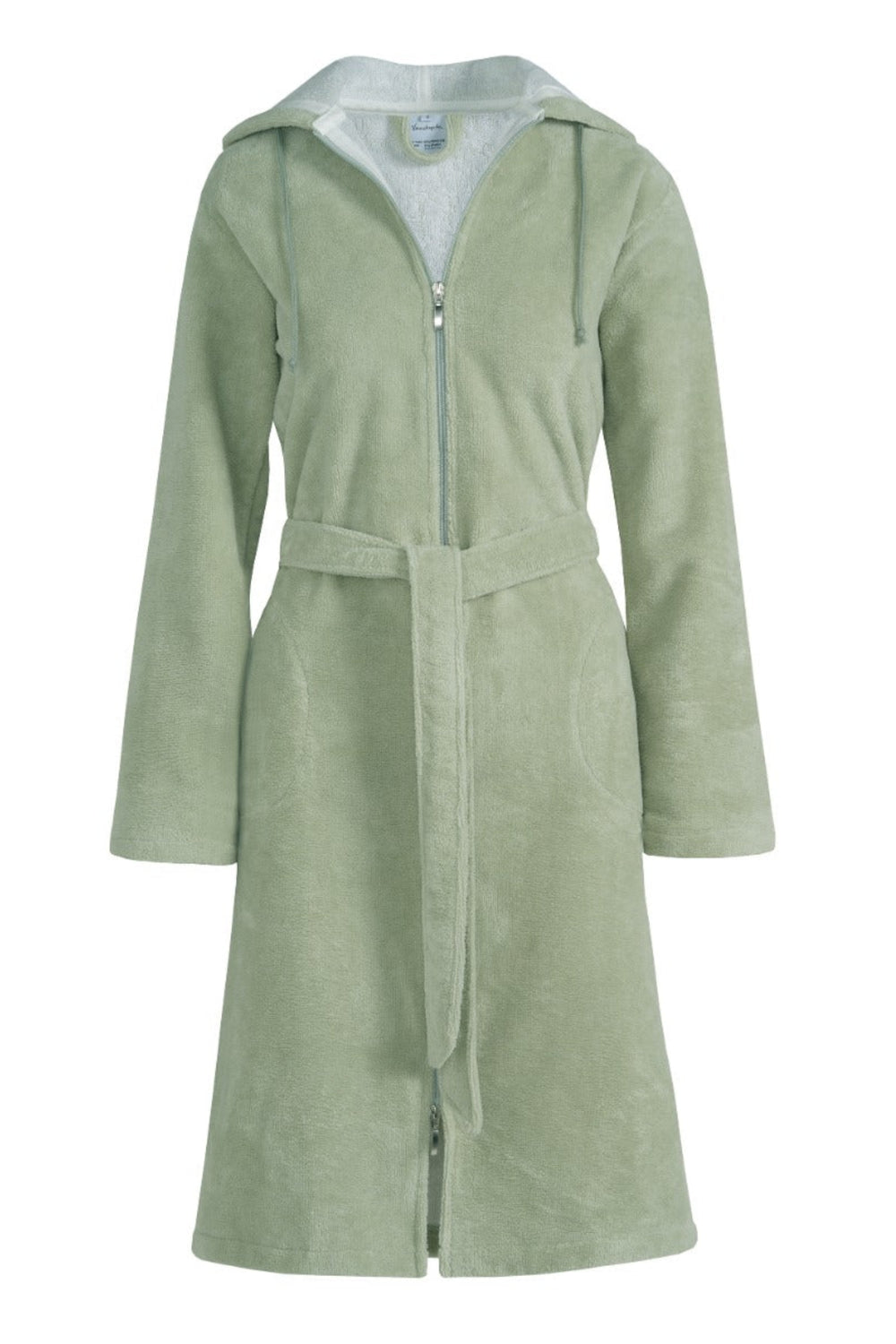 Badjas met rits Vandyck Duchess Pale Olive