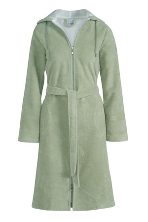 Badjas met rits Vandyck Duchess Pale Olive